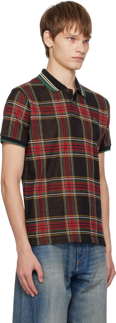 Polo tričko Vivienne Westwood Vivienne Westwood Classic Plaid Polo Rôznofarebný | 2H01000P-J009T-, 1