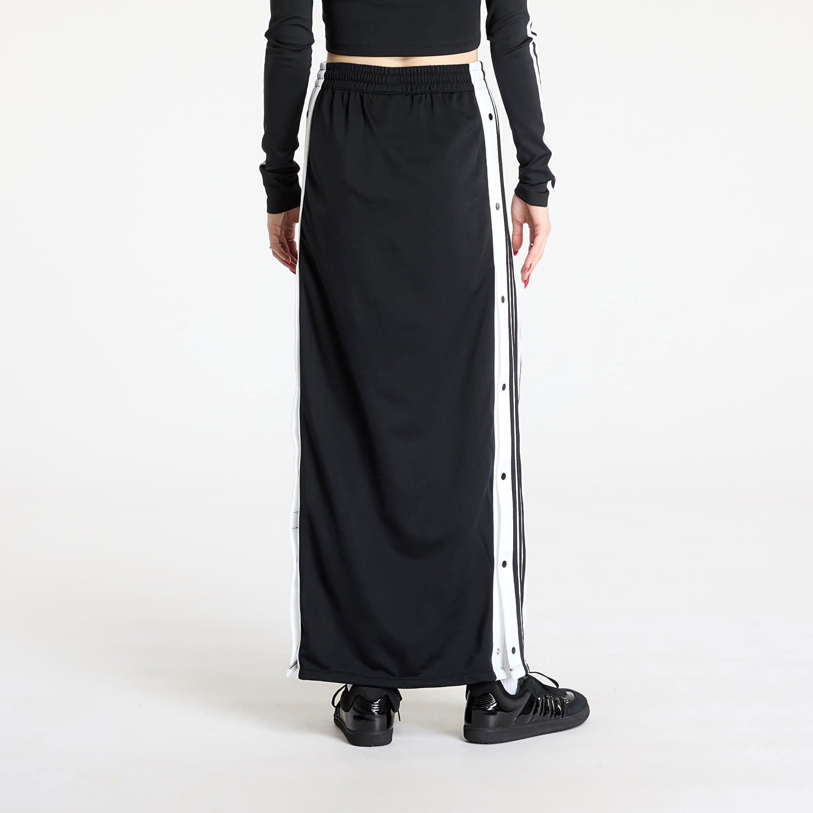 Adibreak Maxi Long Black Skirt