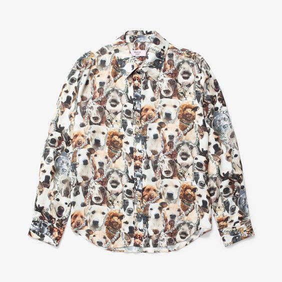 Košeľa Martine Rose Classic Shirt Zelené | SS23-401D-MRCND, 0