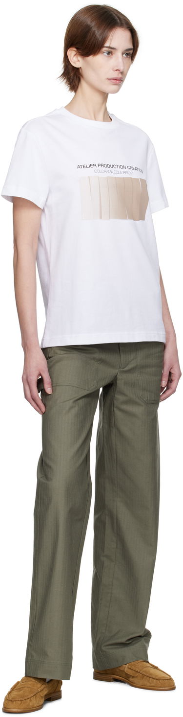 Tričko A.P.C. A.P.C. Franck Graphic T-Shirt Biela | COHGS-M26503, 3