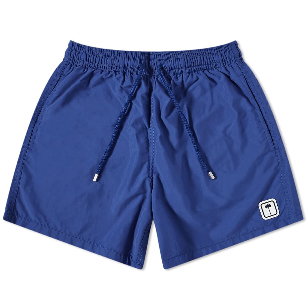 Plavky Palm Angels x Vilbrequin Patch Logo Swim Short Navy | PMFA008T22FAB0074500, 0