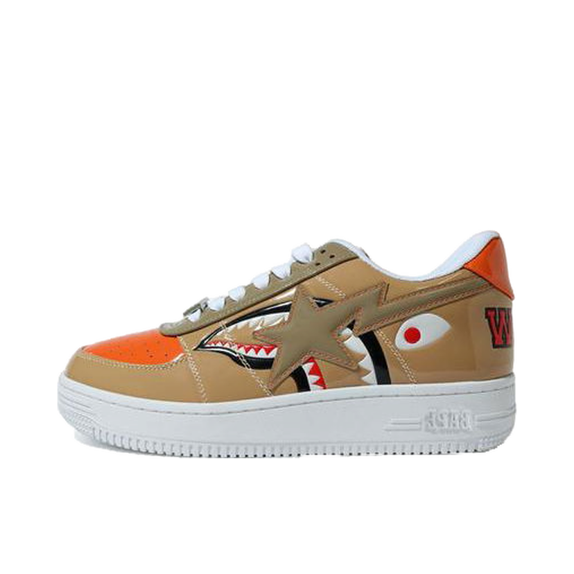 Tenisky a topánky BAPE Bape Sta Low "Mad Shark Tan Orange" Béžová | 1H30191005 002