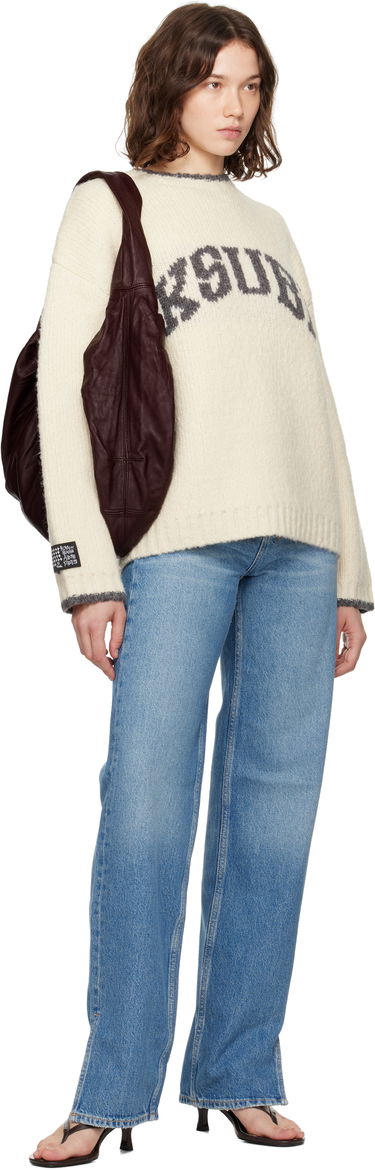 Džínsy Ksubi Playback Splits High-Waist Straight-Leg Jeans Modrá | WPF25DJ003, 3