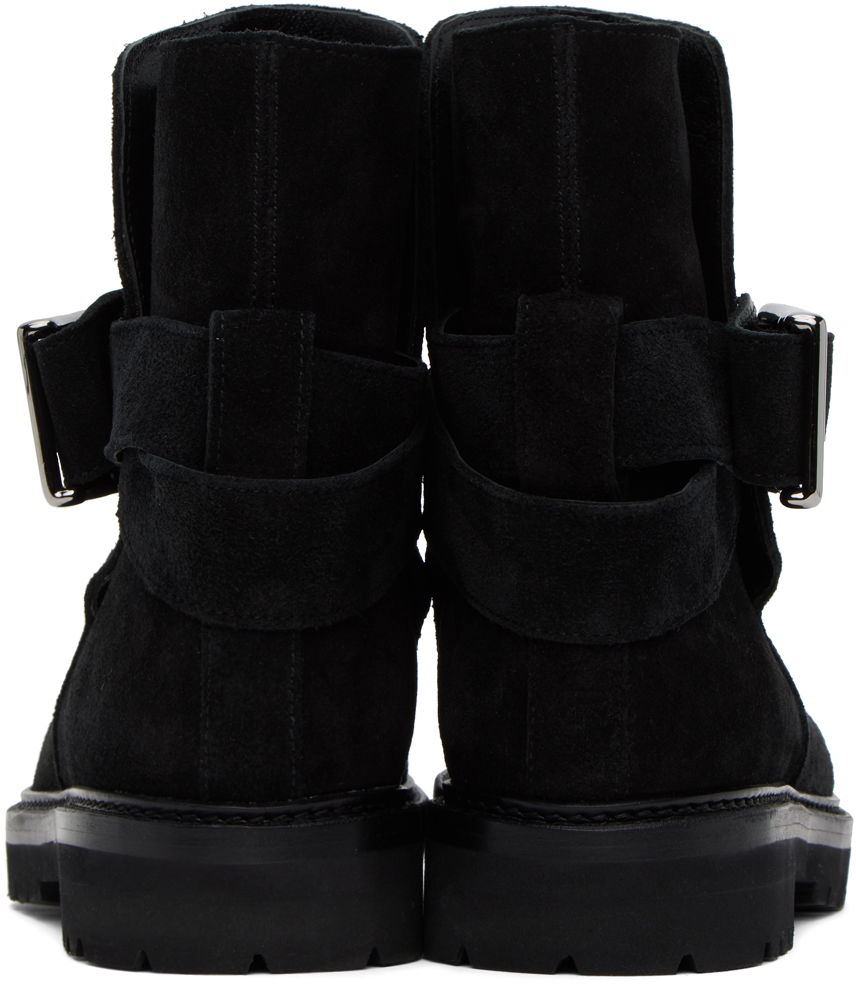 Oblečenie Manolo Blahnik Manolo Blahnik Hather Suede Ankle Boots Čierna | 323-2540-0002, 1