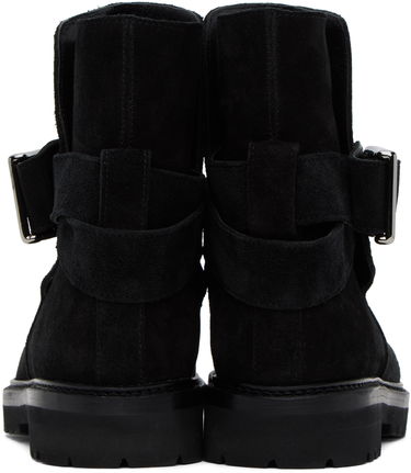 Oblečenie Manolo Blahnik Manolo Blahnik Hather Suede Ankle Boots Čierna | 323-2540-0002, 1