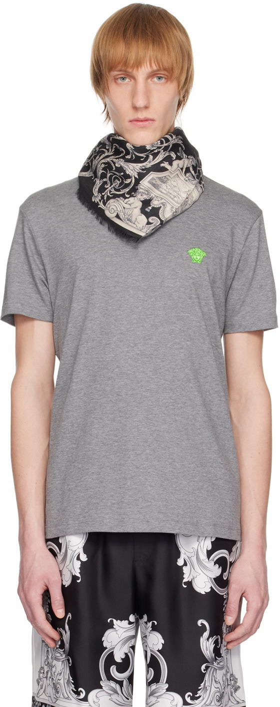 Tričko Versace Medusa T-Shirt Šedá | 1008481 1A06063, 0
