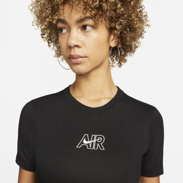 Crop Top Nike Air Cropped Top Čierna | DN5852-010, 3