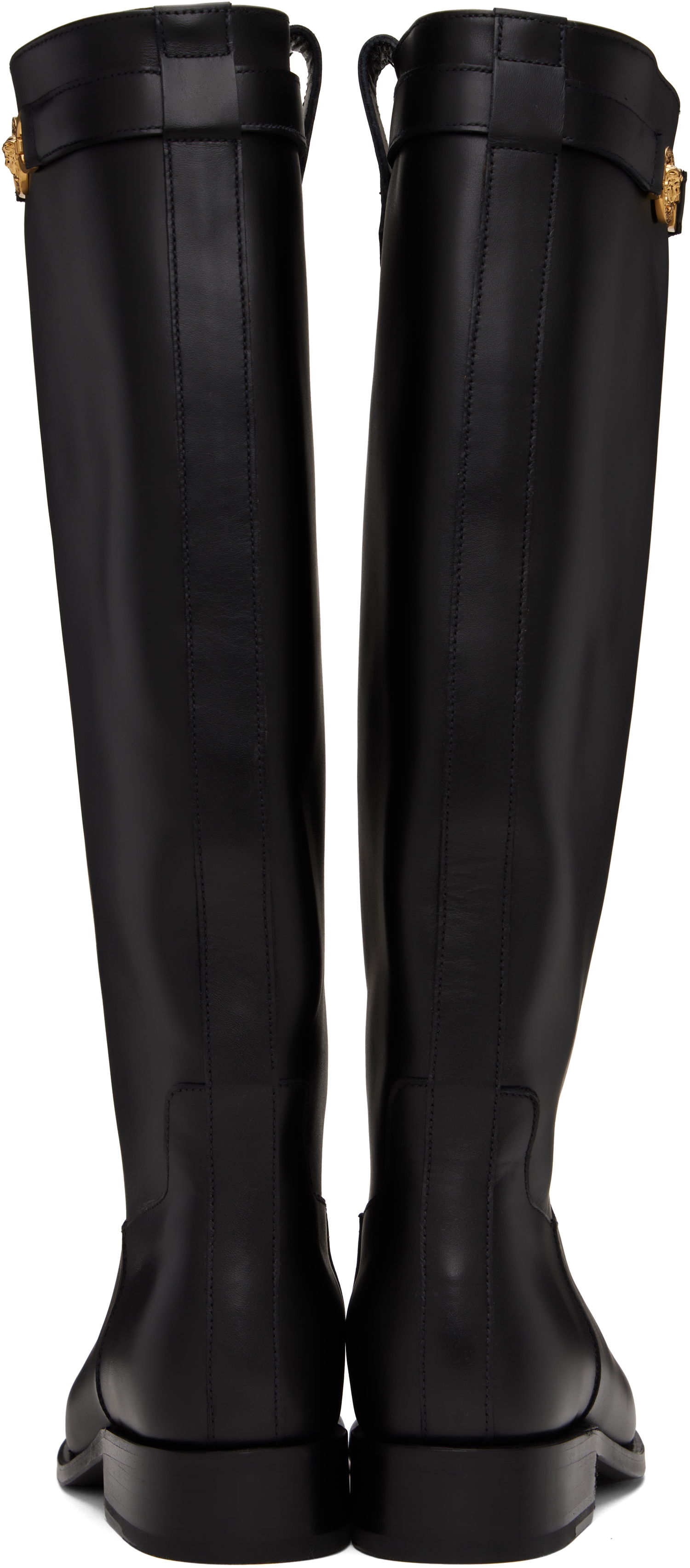 Oblečenie Versace Versace Medusa 95 Knee-High Boots Čierna | 1015912_1A04174_1B00V, 1