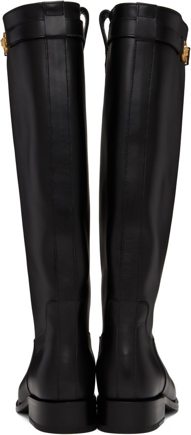 Oblečenie Versace Versace Medusa 95 Knee-High Boots Čierna | 1015912_1A04174_1B00V, 1