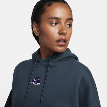 Mikina Nike ACG Tuff Knit Fleece Hoodie Zelené | DQ5807-328, 4