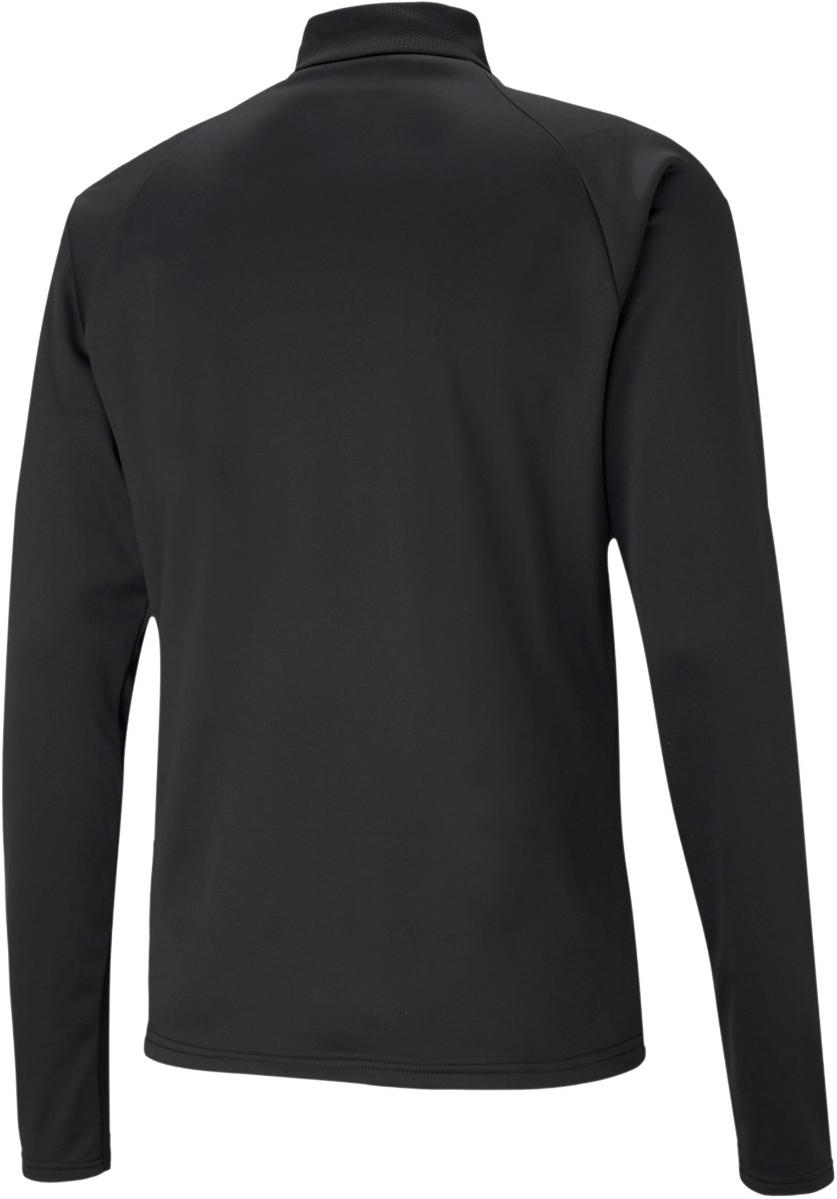Mikina Puma Teamliga 1/4 Zip Long Sleeve Top Čierna | 657236-040, 1