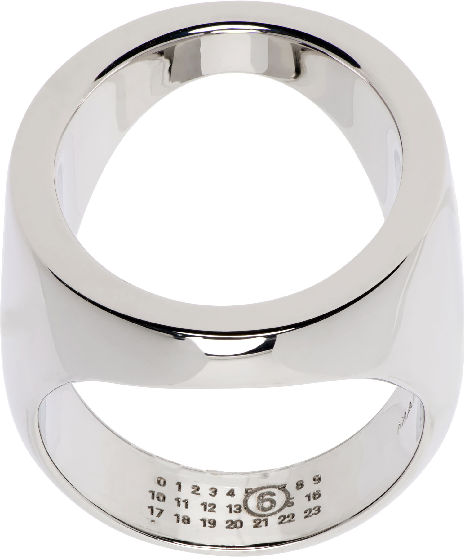 Prsteň Maison Margiela MM6 Maison Margiela Gold Tone Open Ring Žltá | SM7UQ0088 P7355, 1