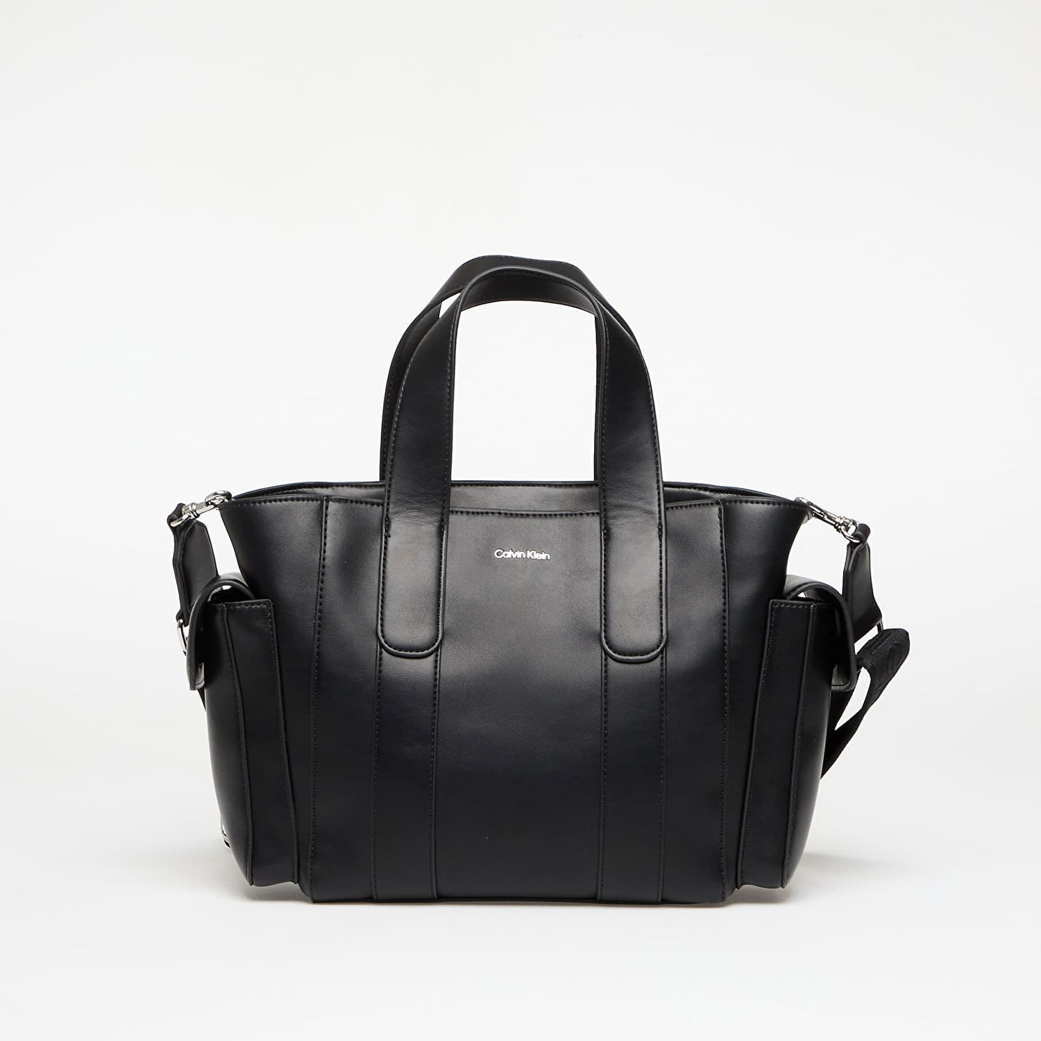 Tote bag CALVIN KLEIN Calvin Klein Webbing Strap Small Tote Čierna | LV04F3290G 2QP, 0