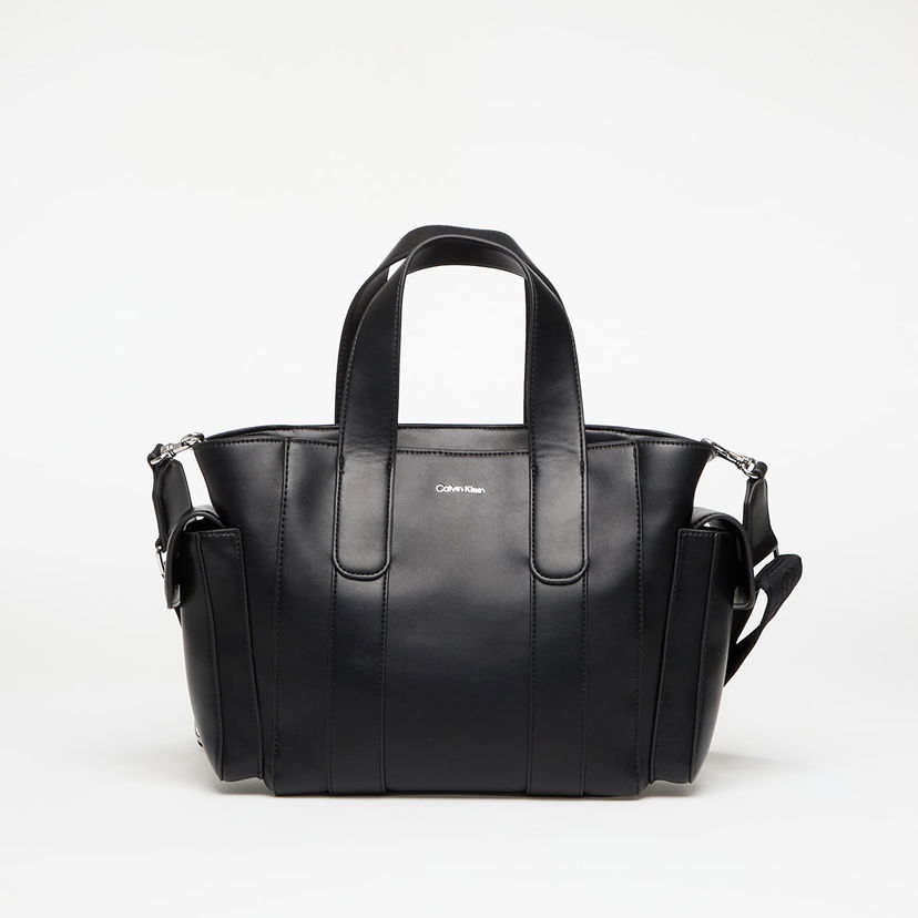 Tote bag CALVIN KLEIN Calvin Klein Webbing Strap Small Tote Čierna | LV04F3290G 2QP