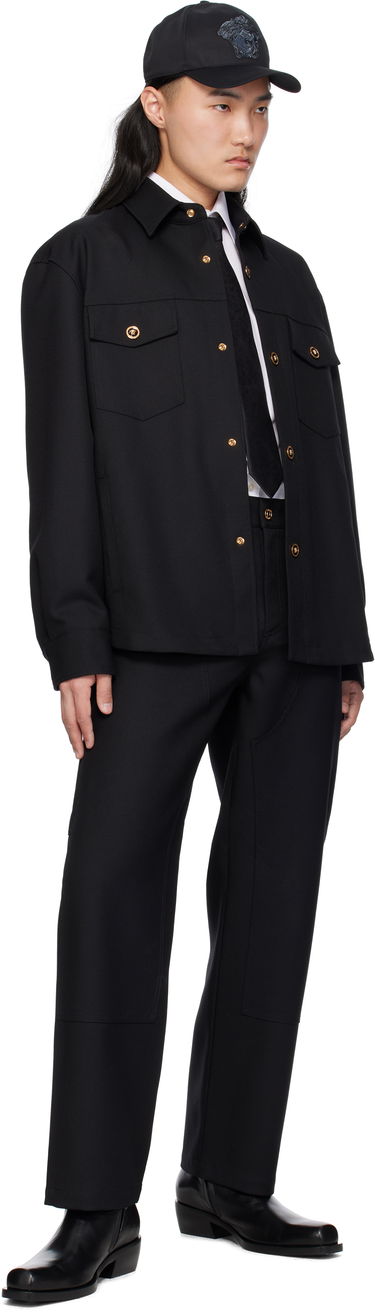 Cargo nohavice Versace Versace Carpenter Trousers Čierna | 1018885_1A08771, 3