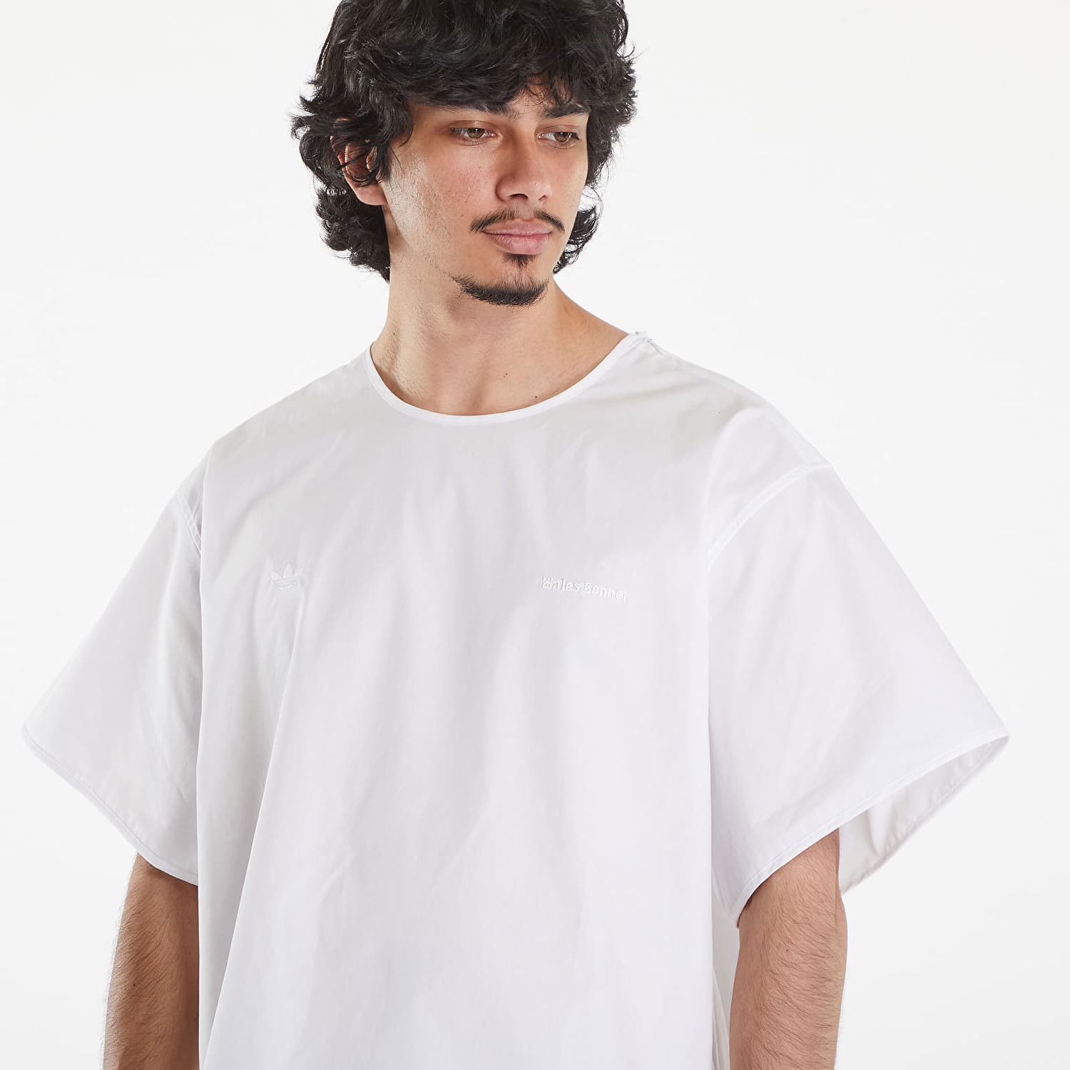 Tričko adidas Originals Wales Bonner x Poplin Top White Biela | IW3607, 1