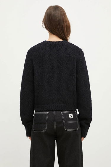 Sveter Samsoe Samsoe Samsoe Samsoe Sameryem Wool Cardigan Čierna | F24400084, 2