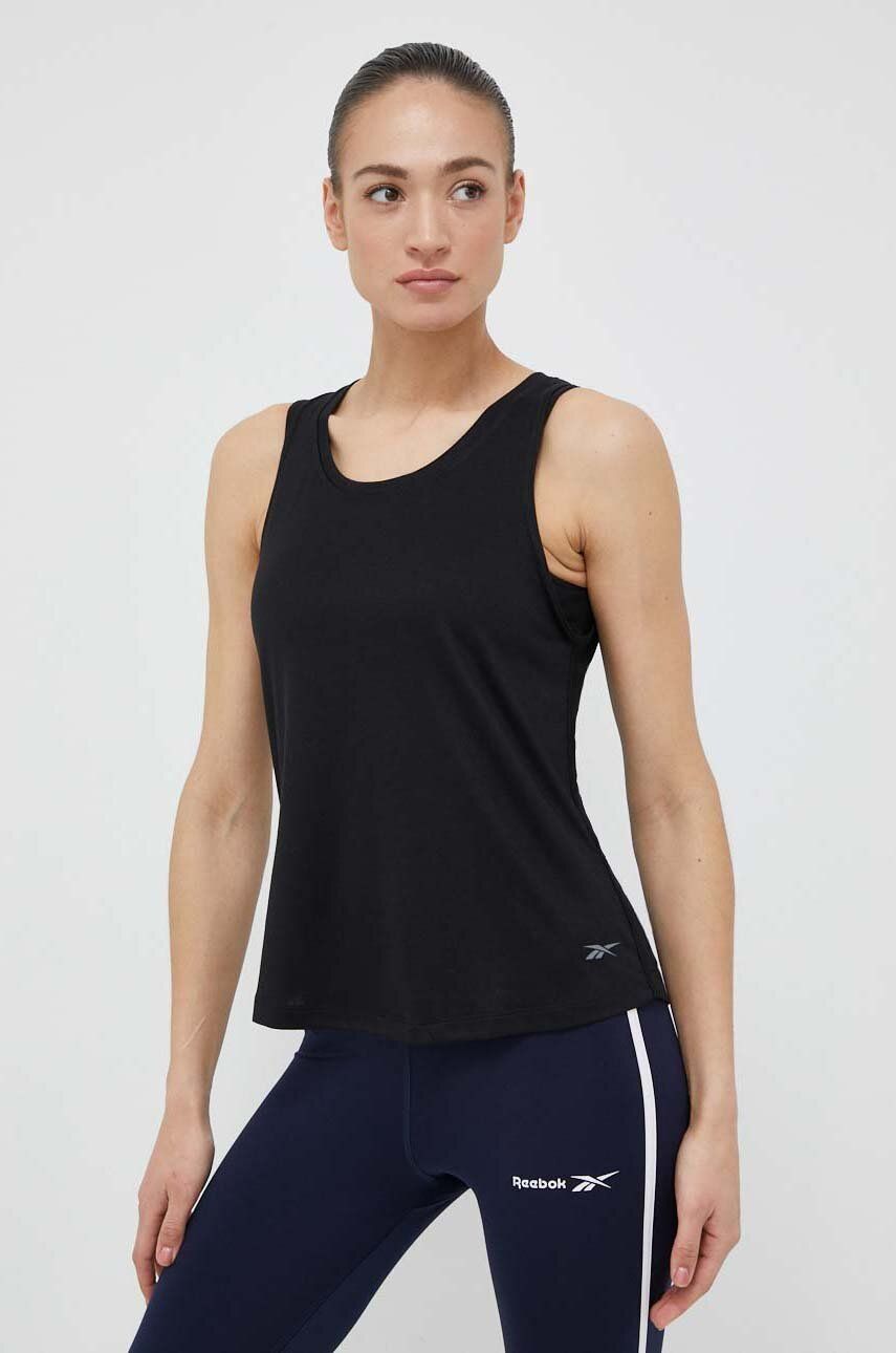 Tielko Reebok Activchill+DreamBlend Tank Top Čierna | HS4748, 0