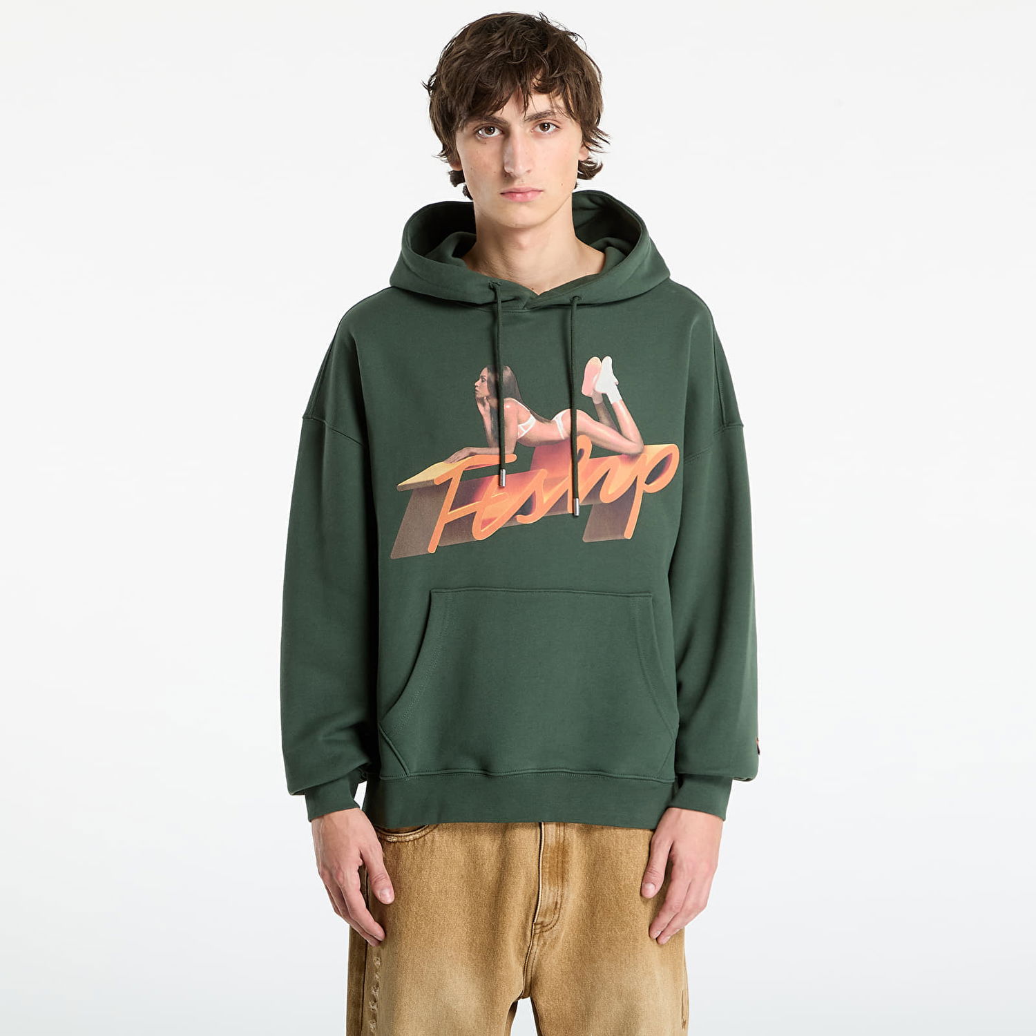 Mikina Footshop Playboy x FTSHP Hoodie UNISEX Green Zelené | FTSHP_508, 1