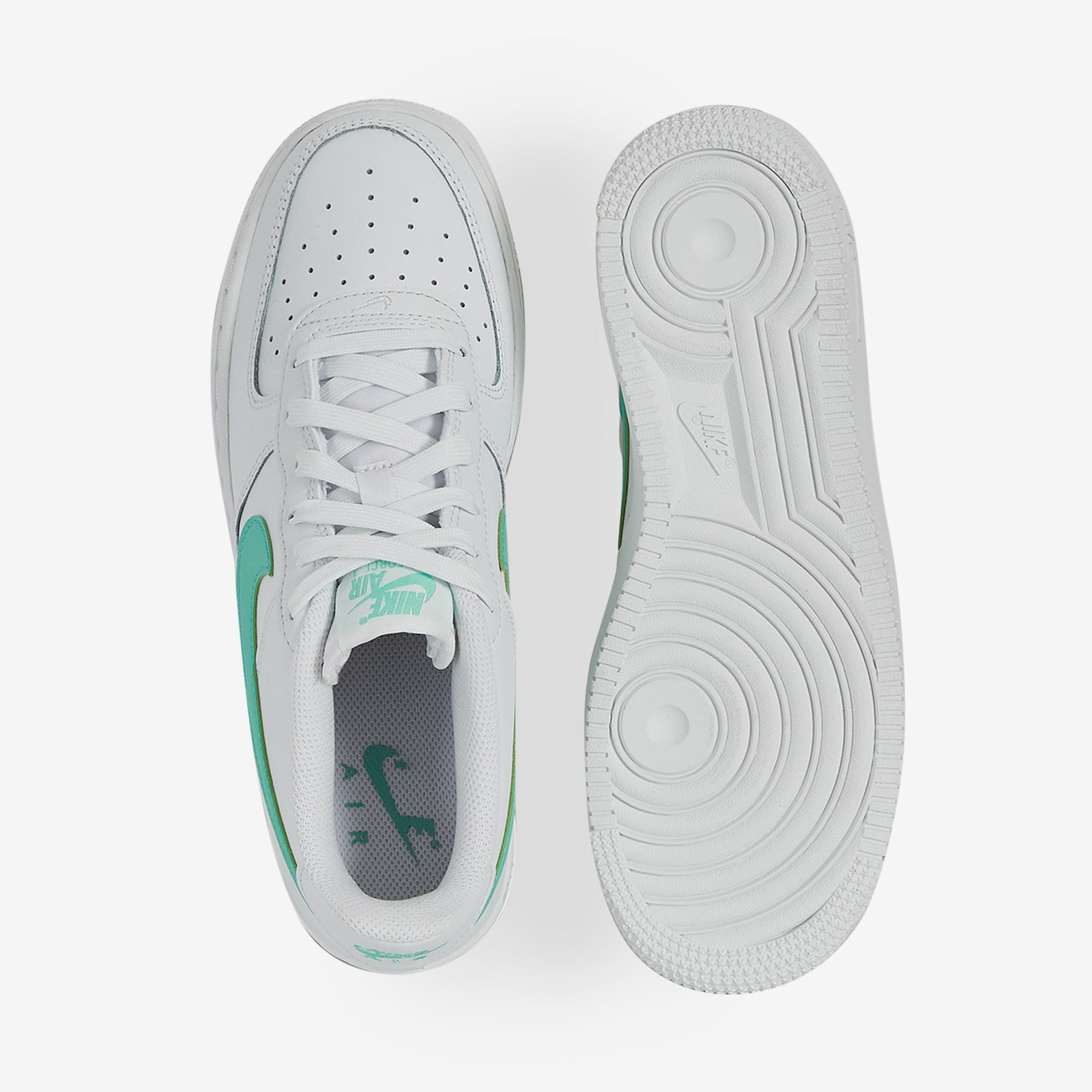 Air Force 1 Low "White Emerald Rise" GS