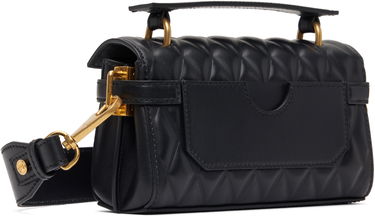 Kabelka Balmain Balmain B-Buzz 19 Quilted Shoulder Bag Čierna | EN1AE742LHLB, 2
