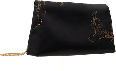 Kabelka Dries Van Noten Dries Van Noten Large Embroidered Envelope Clutch Čierna | 251-011513-696, 2