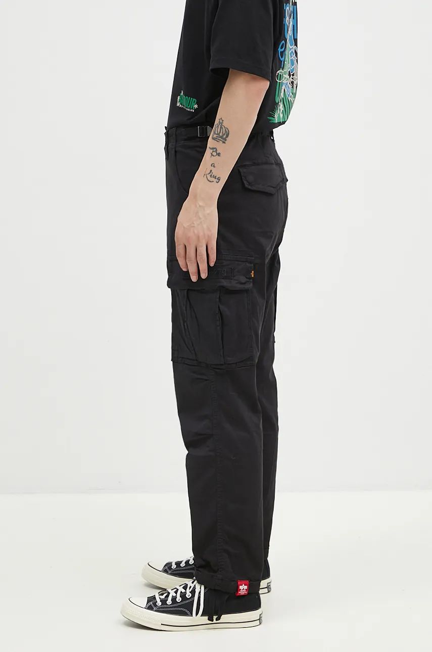Cargo nohavice Alpha Industries Squad Pant Cargo pants Čierna | 188202, 1