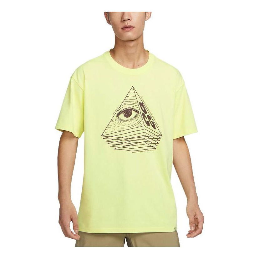 Tričko Nike ACG ACG Changing Eye Graphic T-Shirt Žltá | FJ1128-337