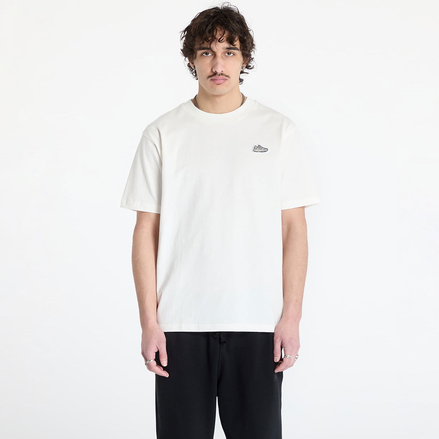 Tričko New Balance Athletics 9060 Patch T-Shirt Biela | MT51966SST, 0