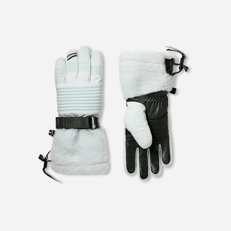 Rukavice UGG Metropeak Gloves, Size L Biela | 103206-REF, 1