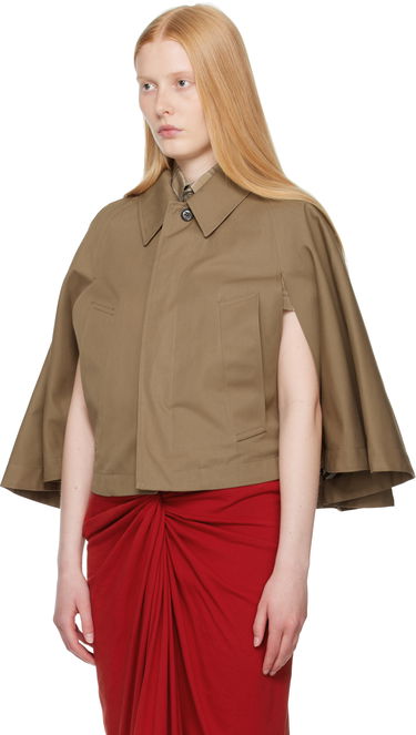 Bunda Burberry Burberry Capelet Jacket Béžová | 8110706, 3