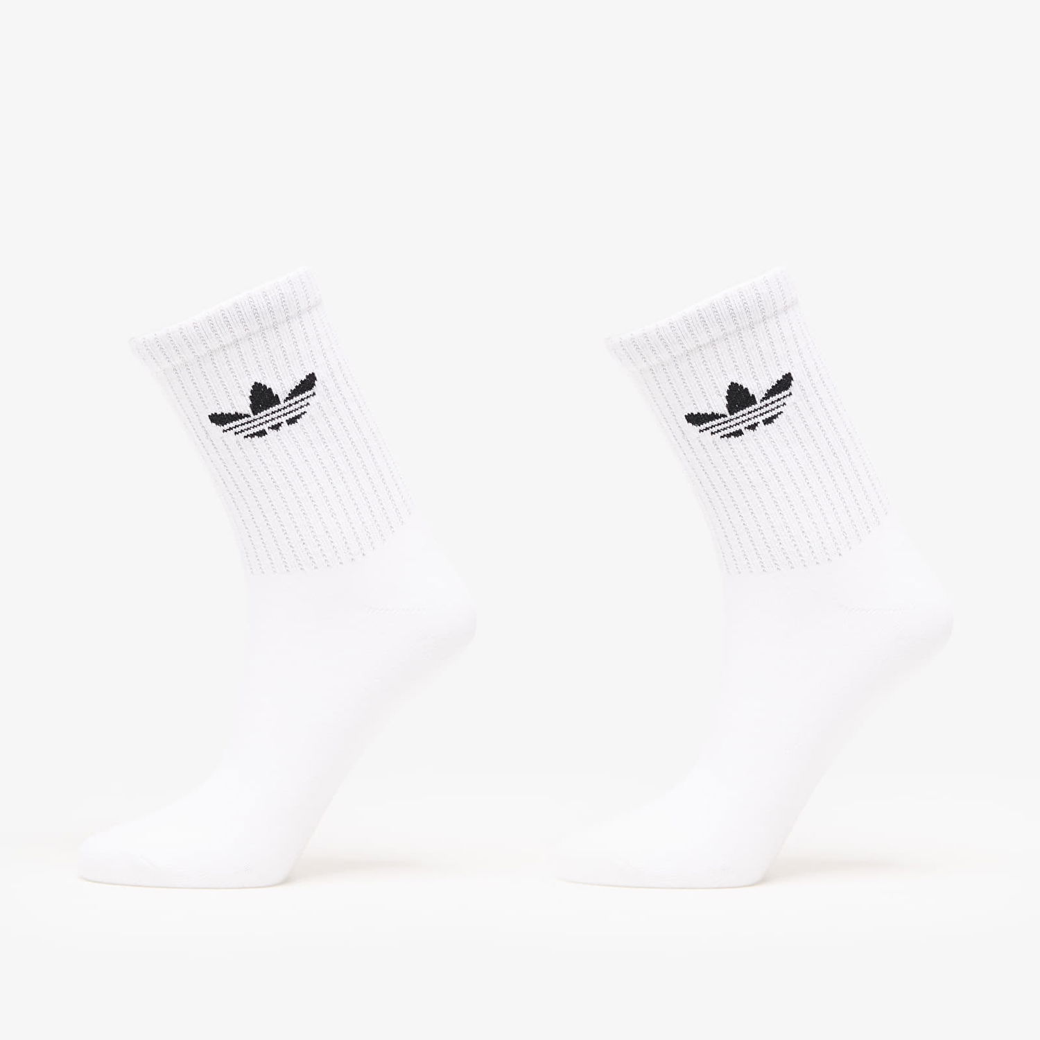 Ponožky adidas Originals adidas Reflective Crew Socks (2 Pairs) Biela | JX5223, 0