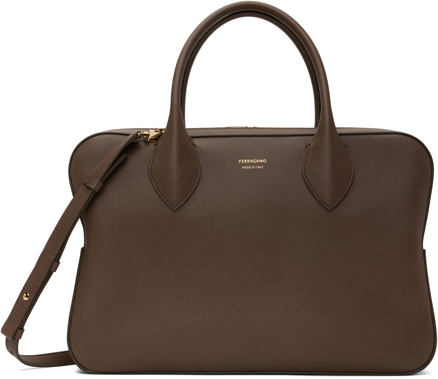 Kabelka FERRAGAMO Ferragamo Stella Medium Bag Hnedá | 779321, 0