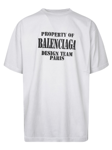 Tričko Balenciaga T-Shirt Biela | 641675 TMVH8 9012