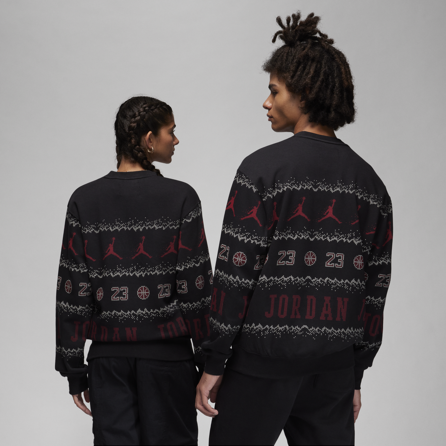 Mikina Jordan Holiday Sweatshirt Čierna | FD7463-010, 1