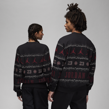 Mikina Jordan Holiday Sweatshirt Čierna | FD7463-010, 1