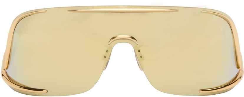 Slnečné okuliare Loewe Shield Mask Sunglasses Žltá | LW40193UW0030G 192337293856