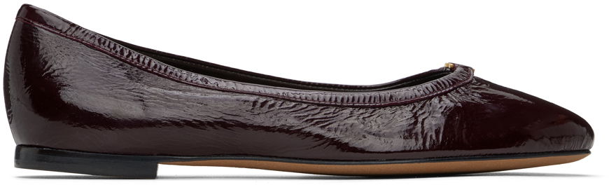 Tenisky a topánky CHLOÉ Marcie Ballerina Flats Vínová | CHC24A973NG, 0