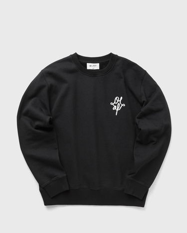 Mikina ØLÅF Monogram Graphic Sweatshirt Čierna | M220214-BLACK, 0