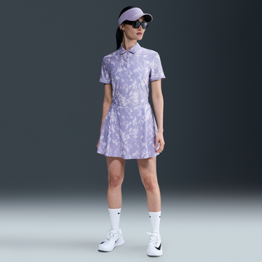 Polo tričko Nike Victory Dri-FIT Printed Golf Polo Shirt Fialová | FZ6893-533, 1