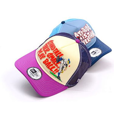 Šiltovka New Era New Era 9FORTY Trucker Graphic Baseball Cap Adjustable Fialová | 60595317, 3