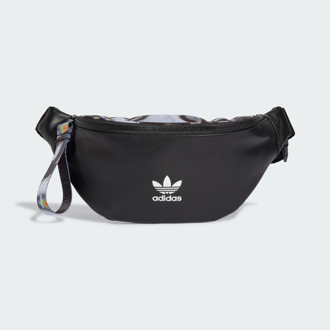 Ľadvinka adidas Performance Black Waist Bag With Printed Strap Čierna | IY4099, 0