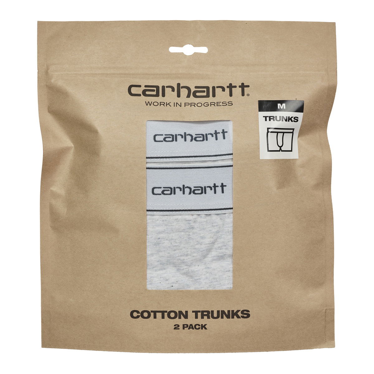 Cotton Trunks "Ash Heather"