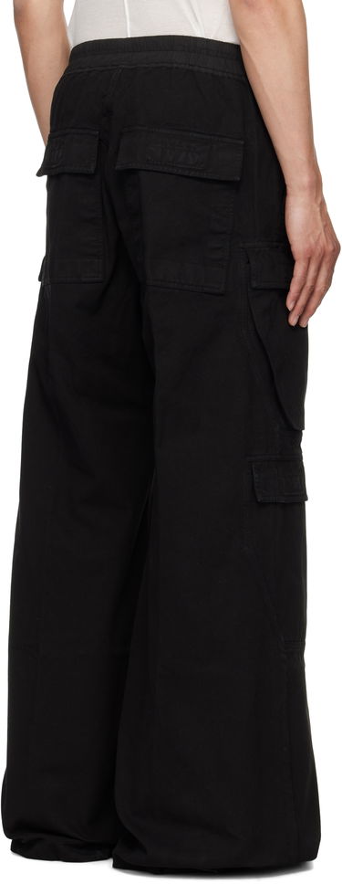 Cargo nohavice Rick Owens Rick Owens DRKSHDW Hollywood Double Cargo Jumbo Belas Pants Čierna | DU01E3398 CVS, 2