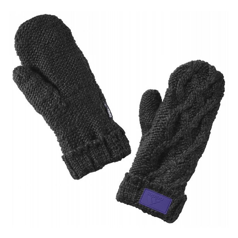 Rukavice adidas Originals Cable Knit Convertible Mittens Čierna | G69702