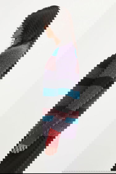 Sveter Barbour Barbour x Paul Smith Multi Striped Crew Sweater Rôznofarebný | MKN1697MI11, 1