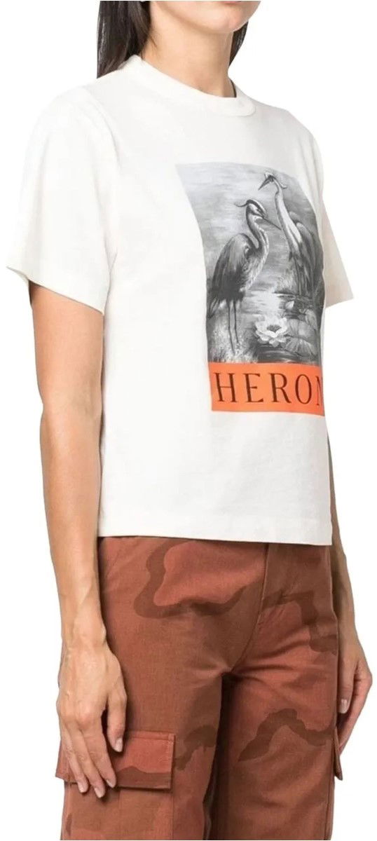 Tričko HERON PRESTON Heron Preston NF Heron T-Shirt, Size M Biela | hwaa032c99jer003, 1