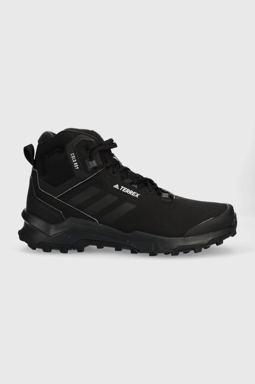 Tenisky a topánky adidas Performance TERREX AX4 Mid Beta pánské, černá barva, zateplené Čierna | GX8652, 0