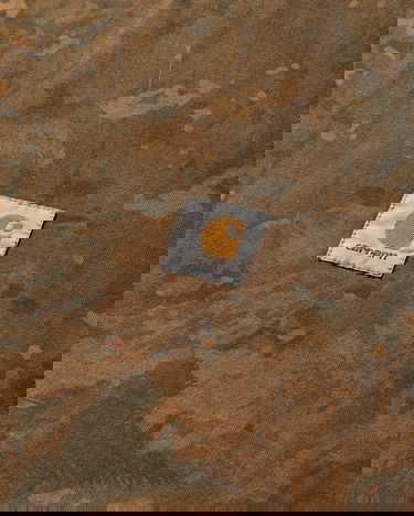 Tričko Carhartt WIP Camo Combi Garment Dyed Longsleeve T-Shirt Hnedá | I035858 3G1GD, 3