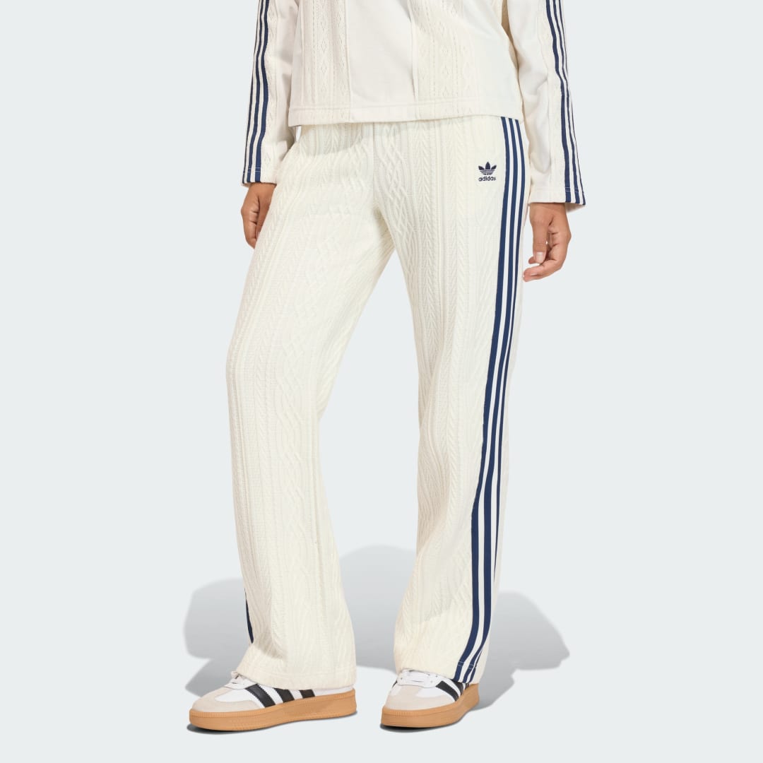 Nohavice adidas Performance adidas Originals Knit Classic Pants Biela | KS7801, 0